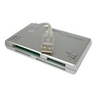 Startech Portable Bay 7-in-1 Flash Card Reader/Writer - Silver