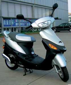 49cc Silver Scooter