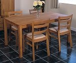 Stateside Chelsea Oak Dining set with 4 chairs