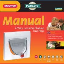 4 Way Locking Flap (900 Series) White :
