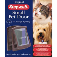 Staywell 730 Pet Door Brown Small