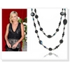 Steal Her Style Charlize Theron Onyx Necklace