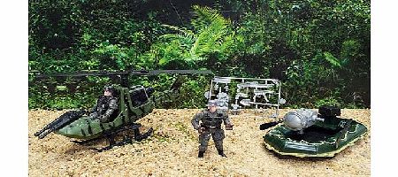 Stealth Force Soldier In Action Set -