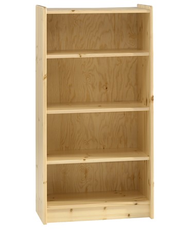 Natural Pine Tall Bookcase