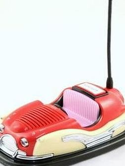 Steepletone Red Bumper Car/ Clock Alarm/Mw/Fm Radio/New