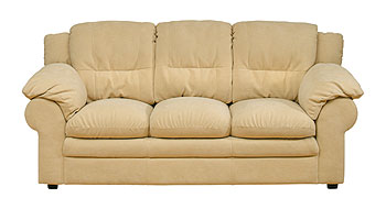 Steinhoff Furniture Harvard 3 Seater Sofa in Novalife Beige - Fast Delivery