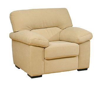 Steinhoff Furniture Lexington Armchair in Novalife Beige - Fast Delivery
