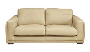 Lennox Leather 3 Seater Sofa