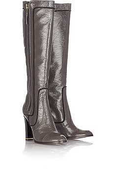Stella McCartney Patent knee high boots