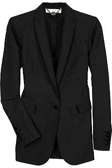 Stella McCartney Textured taffeta blazer