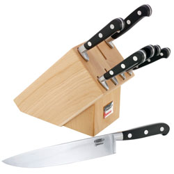 Sabatier 7 Piece Knife Set in Beechwood Block PP208