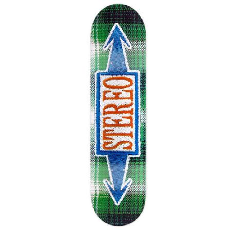 Stereo Stitched Arrows Skateboard Deck - 8.5 inch