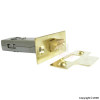 75mm Brass Plated Tubular Mortice Latch