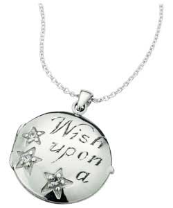 sterling Silver Wish Upon A Star Locket