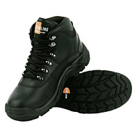 STERLING STEEL Black Waterproof Hiker Boots Size 10