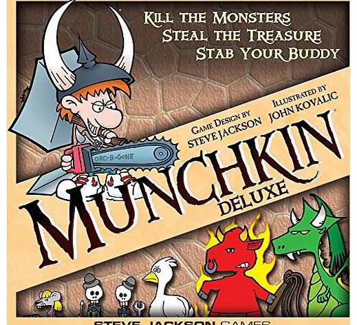 Steve Jackson Games Munchkin Deluxe Card Game