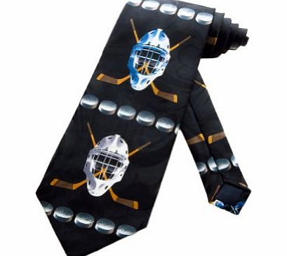 Steven Harris Hockey Equipment Necktie - Black - One Size Neck Tie
