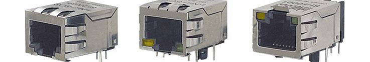 Magjack Rj45 Ethernet Jack with Choke Si-60008-f