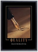 stewart Superior Motivational Picture in Black Ash Frame A2 Quality Ref FGA207