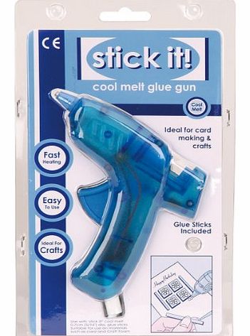 Stick It  Cool Melt Glue Gun, Blue