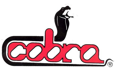 Cobra Logo Sticker Small (12cm x 7cm)