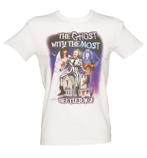 Mens Ghost With The Most Beetlejuice T-Shirt