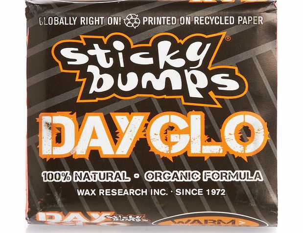 Sticky Bumps Day Glo Surf Wax - Warm/Tropical
