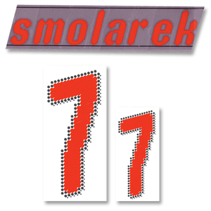 Stilscreen 08-09 Poland Home Smolarek 7 Name and Number