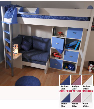 Stompa Casa 7 with Sofa Bed and Cupboards