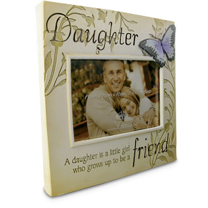 Stone Effect Daughter Photo Frame