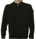 Black Full Zip Cotton Sweater