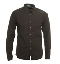 Black Long Sleeve Cotton Shirt