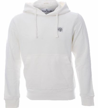 Stone Island Garment Dyed Hooded Sweatshirt In