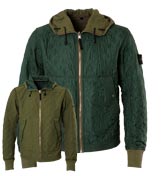 Green Reversible Hooded Jacket
