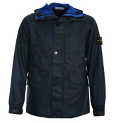 Navy/Royal Blue Hooded Jacket