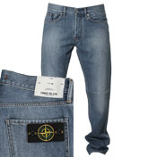 Regular Fit Medium Wash Badged Jeans