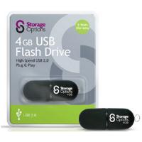 Storage Options 4GB USB Flash Drive