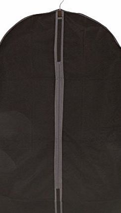 Storage Solutions Clothes Plastic Carrier Suit Travel Bag Garment Protecter - 60x137cm