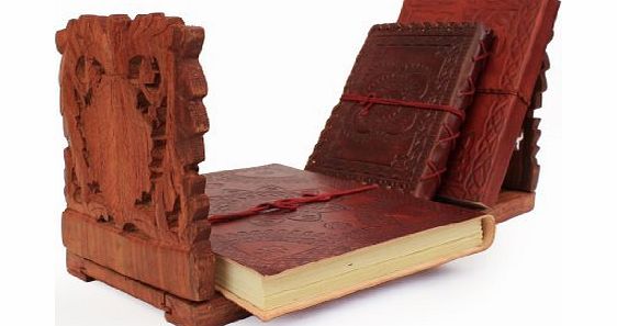 Store Indya Christmas Gifts Hand Crafted Rosewood Expandable Folding Book 