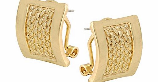 Mothers Day Gift Royal Hand Crafted Gold Colored Stud Earrings Fashion Accessories for Women amp; Girls