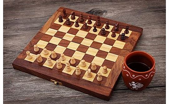 Store Indya Wooden Chess Set Handmade