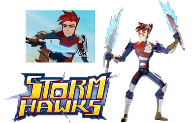 storm Hawks Deluxe Figure - Aerrow