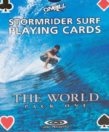 Stormrider The Surf Playing Cards Book -