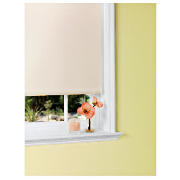 Straight Edge Roller Blind, White 180cm