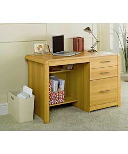 Strand Oak Finish Desk