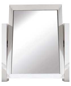Stratford Assembled Mirror - White
