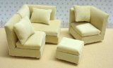 Streets Ahead Dolls House Corner Sofa Couch