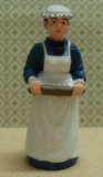 Dolls House Maid with Rolling Pin 1:24 scale
