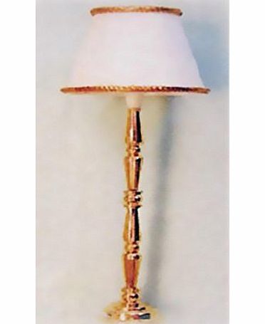 Dolls Houses - Lighting - DE019 - Standard Lamp Wood/Brass