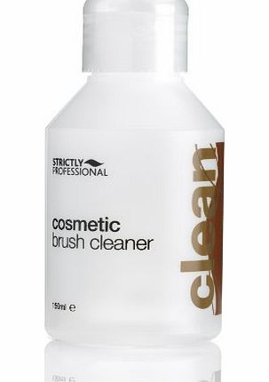 Strictly Professional Cosmetic Brush Cleaner Removes Make-Up from Brushes - 150ml